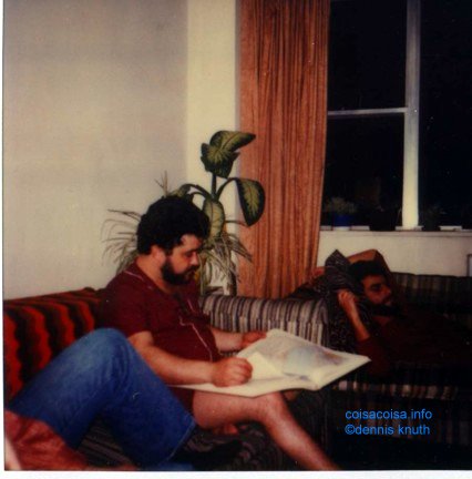 Helton and Nato on the Sofa