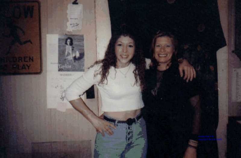 Ann Biesecker and friend