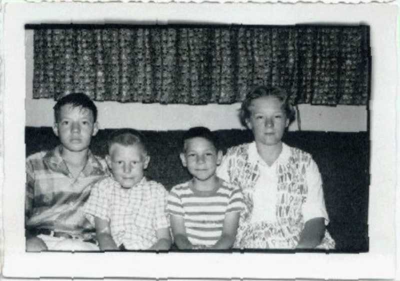 Brian and Allen Grams, Russell Biesecker and Kathy Grams