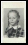 Kathy Grams in 1955 of El Centro California