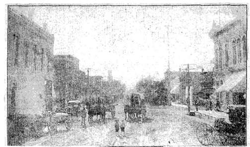 Augusta Wisconsin in 1907