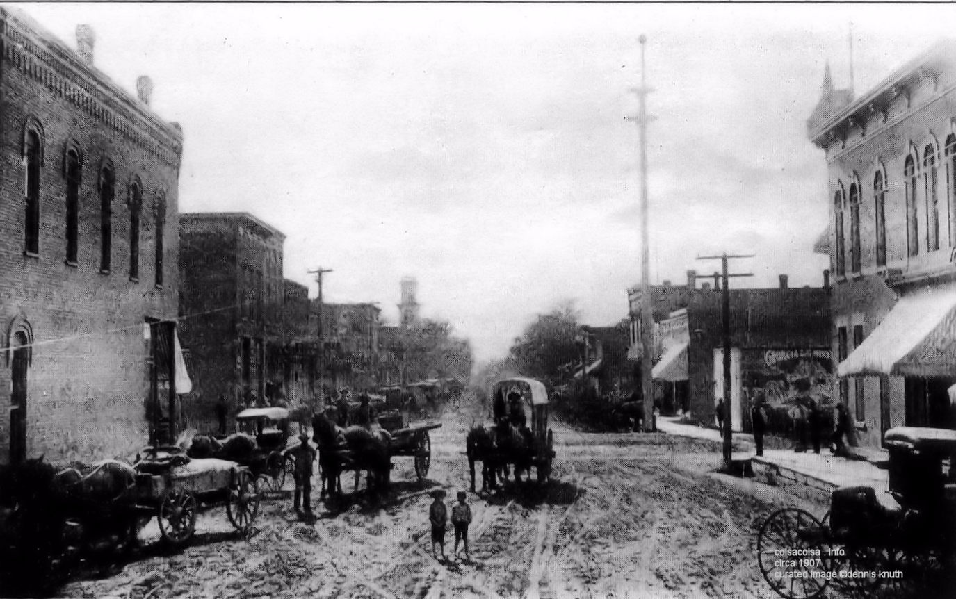 1907 Photo of Augusta Wisconsin