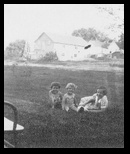 Grams kids on the Lawn