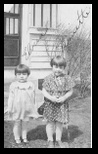 Elvera Grams and Jeanette Grams in the 1930's