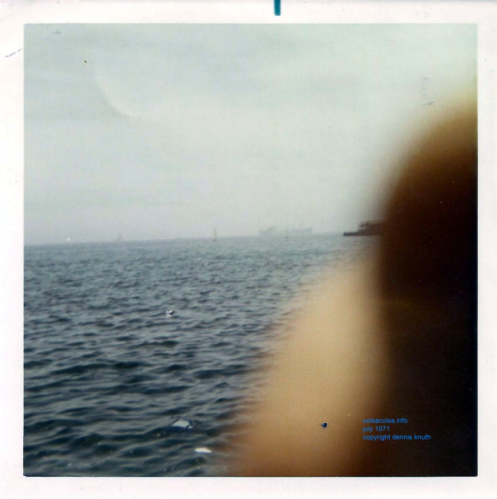 Milwaukee Lakefront Ships in the haze of a hot July day