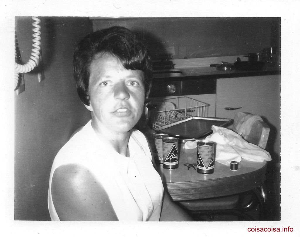 Emogene drinks some Blatz Beer