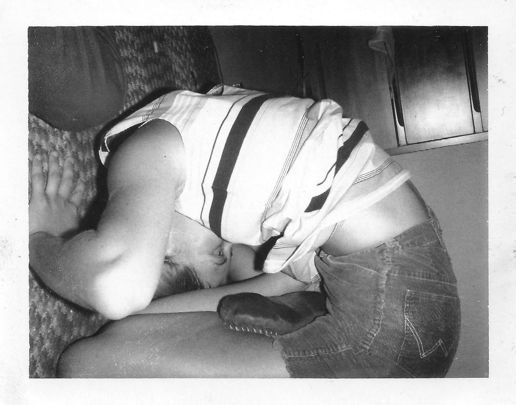 Wayne girlfriend doing yoga