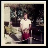 Debbie and Thomas Randall in 1974