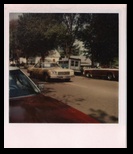 Pinky Englesby driving on Lincoln Street