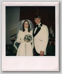 Newly wed Hal and Sherri Moore