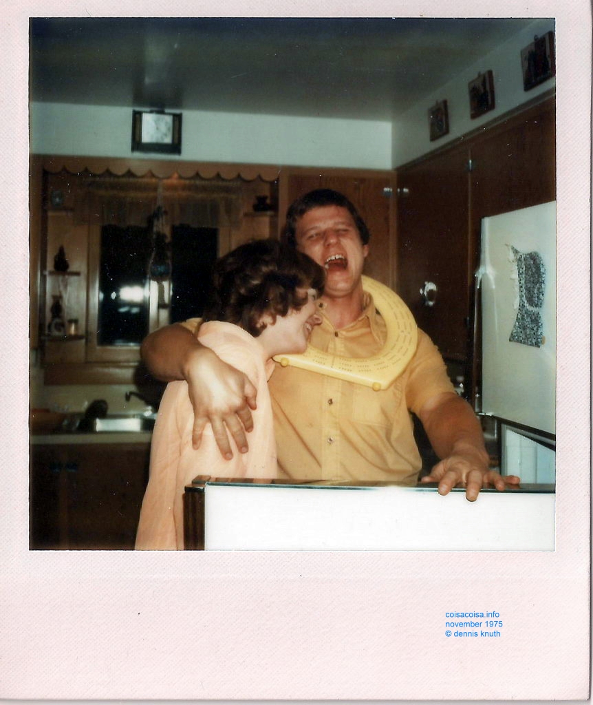 Tom and Peggy with the Toilet Cribbage Board