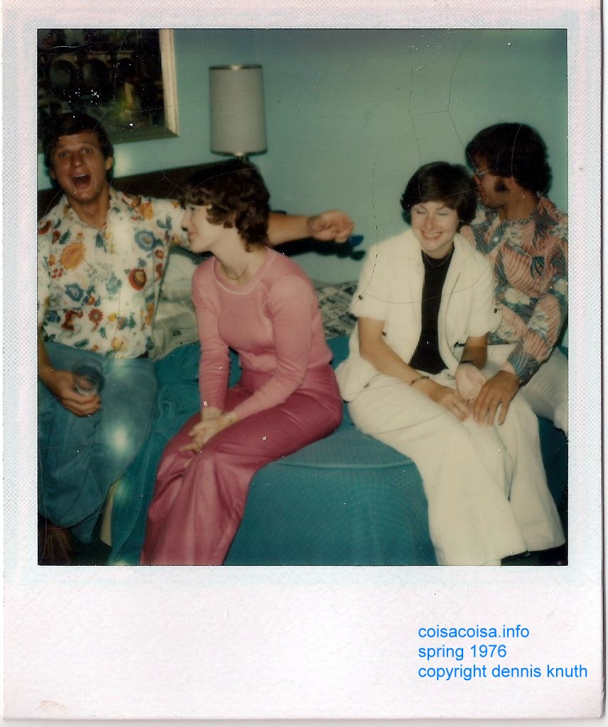 Pat and Dennis Bauch, Peggy and Tom Randall