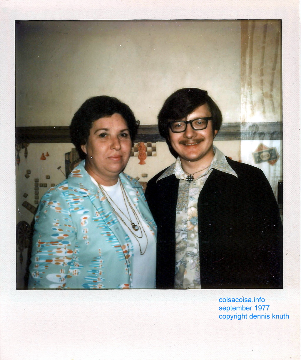 Marge Rosga and Dennis at Tess' Tap