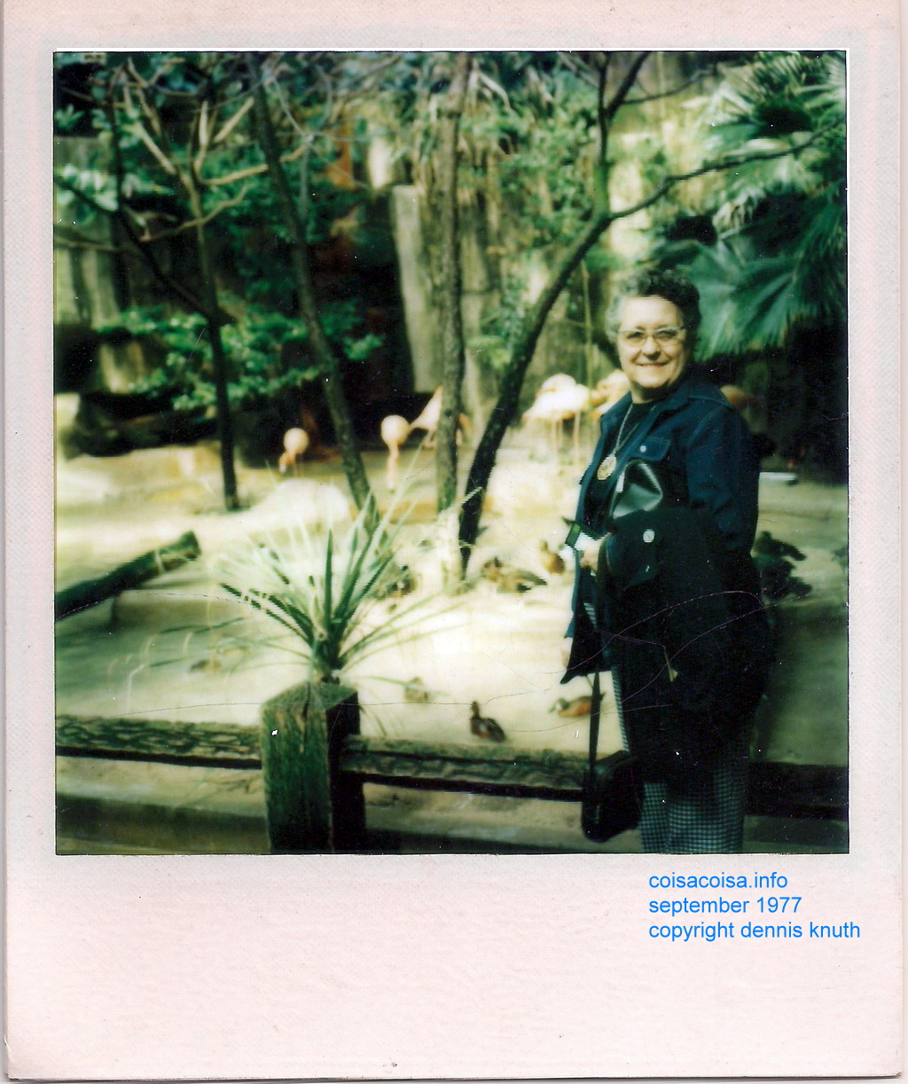 Tess Boehm in the Bird House of the Milwaukee County Zoo
