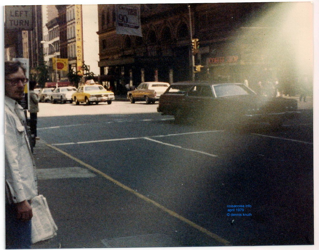 Dennis looking for a job in New York city