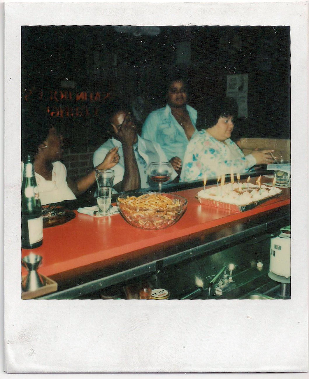 Ruth Pellmann at Gerrys birthday party