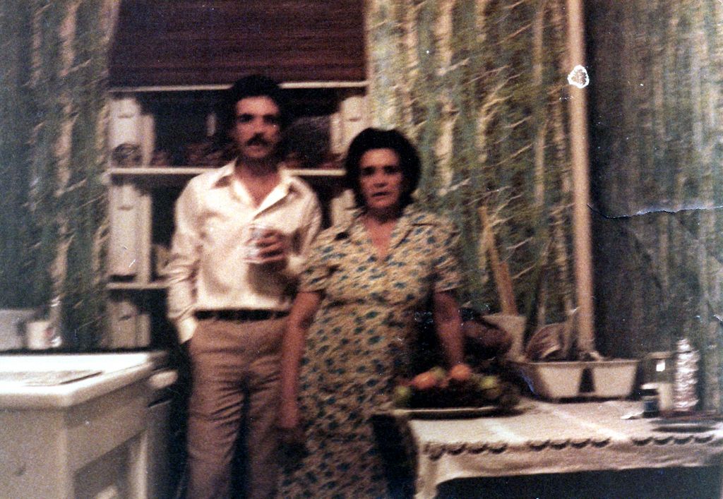 Albertina and her son Renaldo