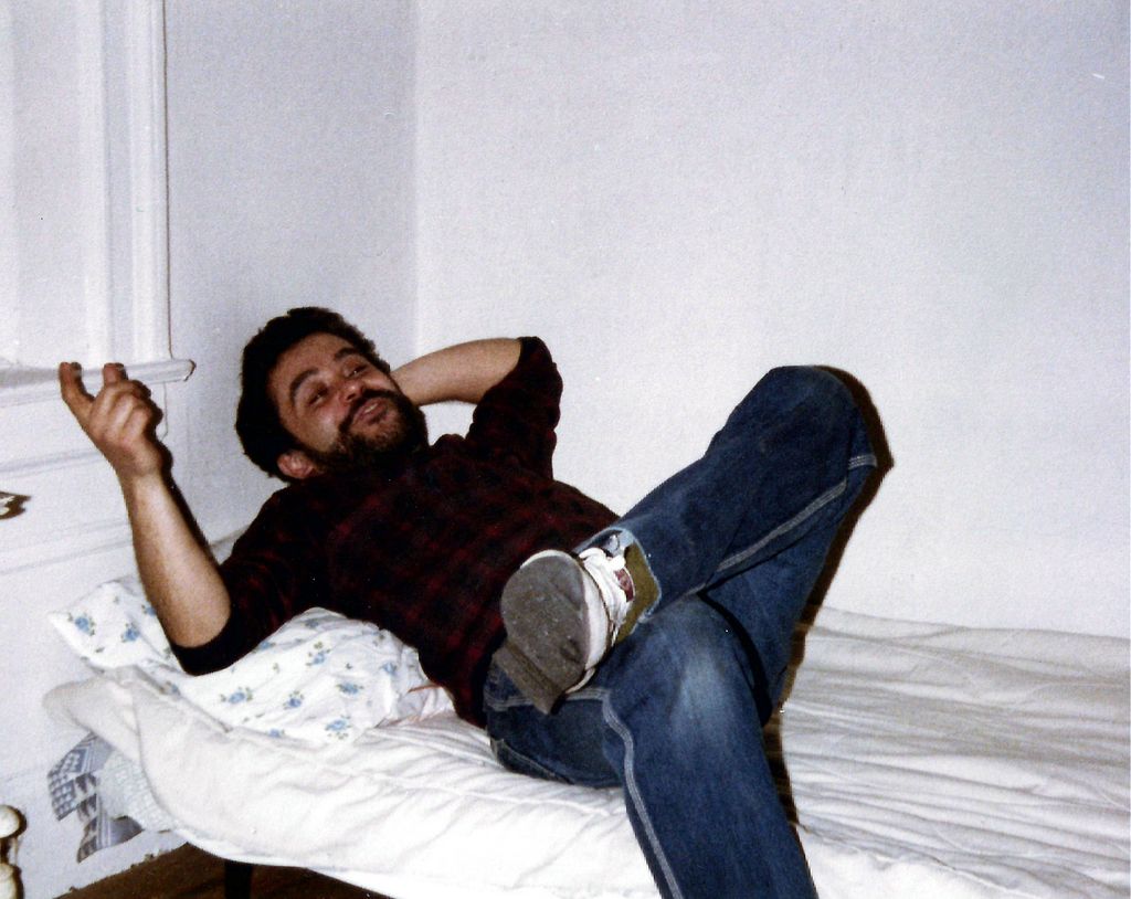 Helton Relaxing in Bed on St James Street