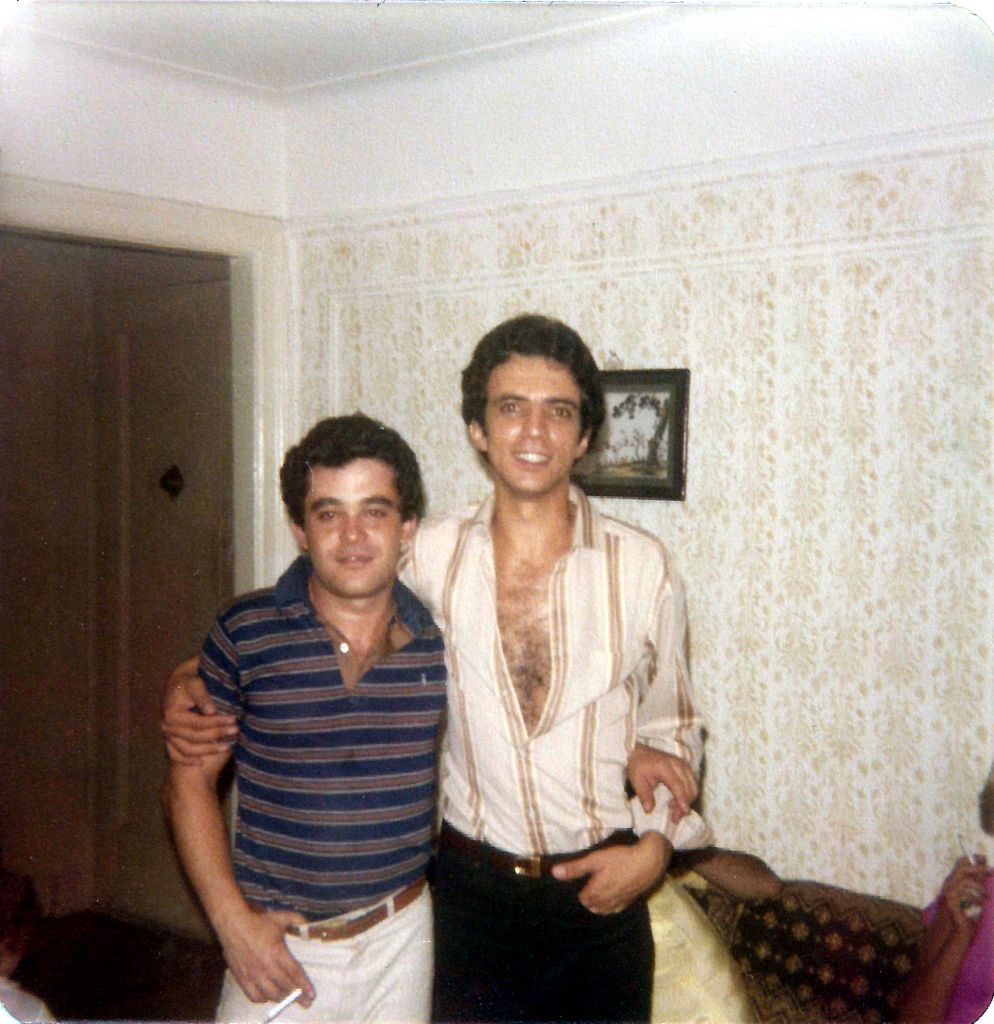 Helton and Renaldo on St James Street