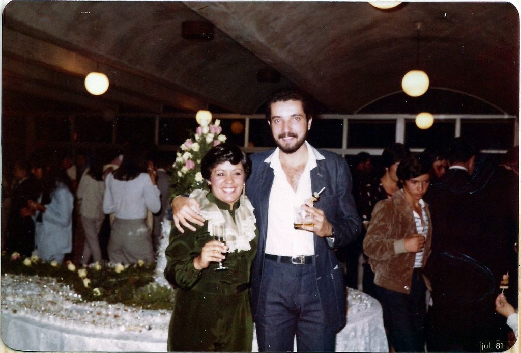 Ricardo and Heloisa in 1981