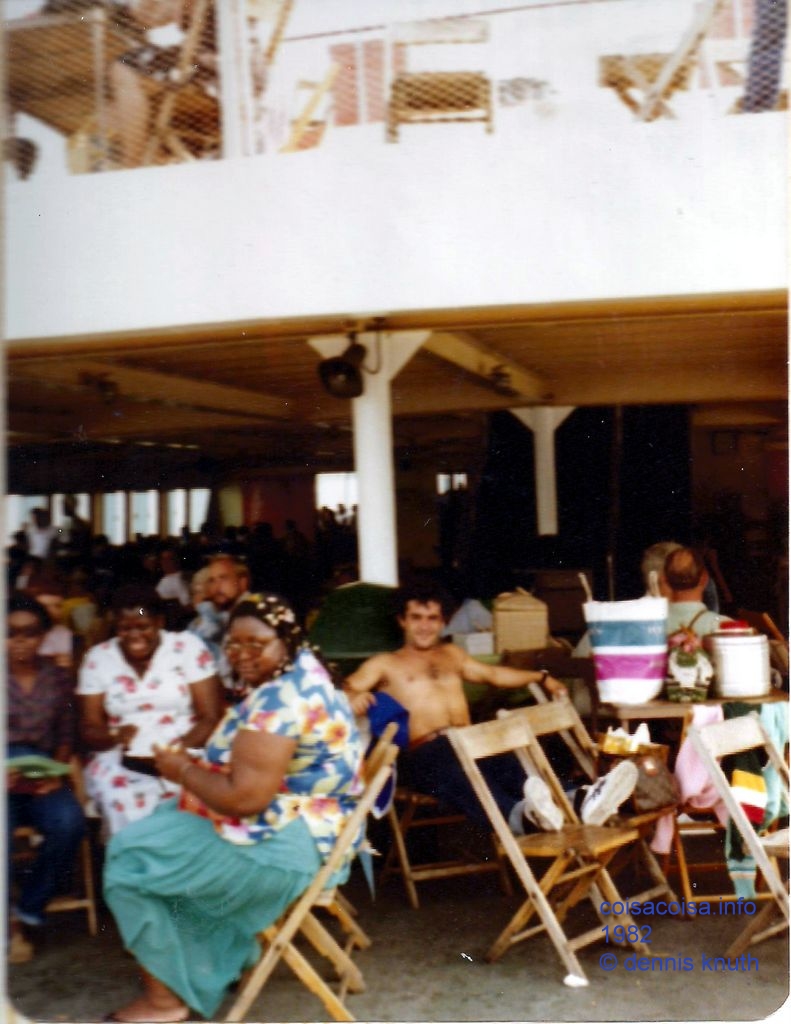 Shirtless Helton on the Boat
