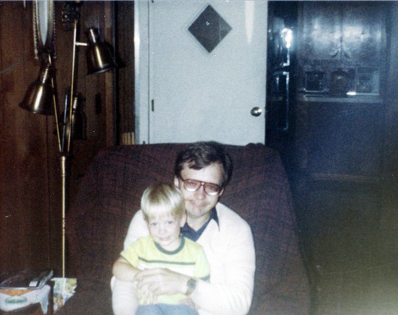 Dennis and Nathan at Hal's Trailer House