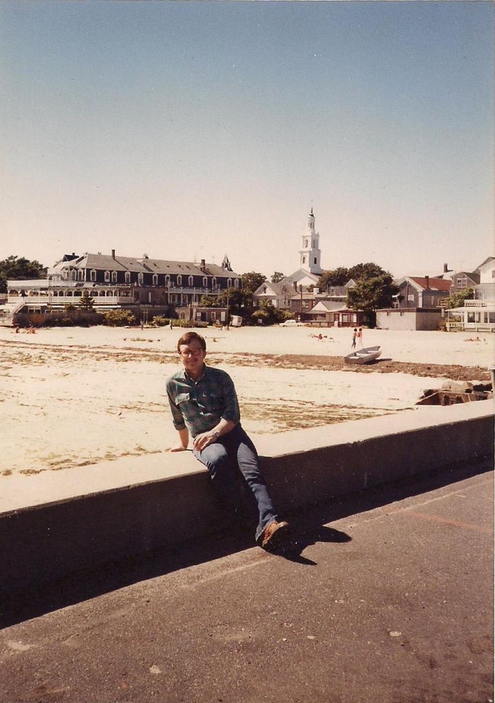 Dennis on a peir in Cape Cod Province Town