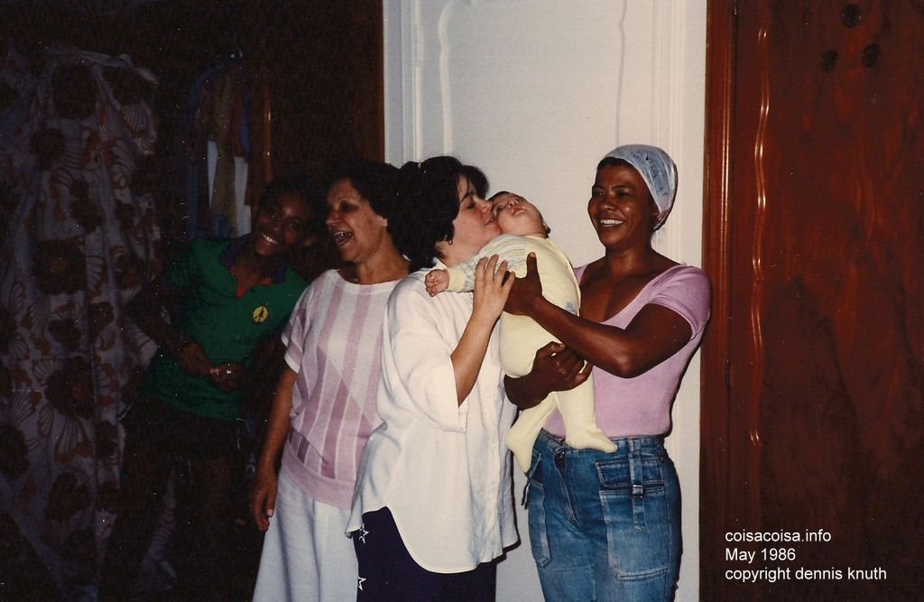 Family fun with the new baby