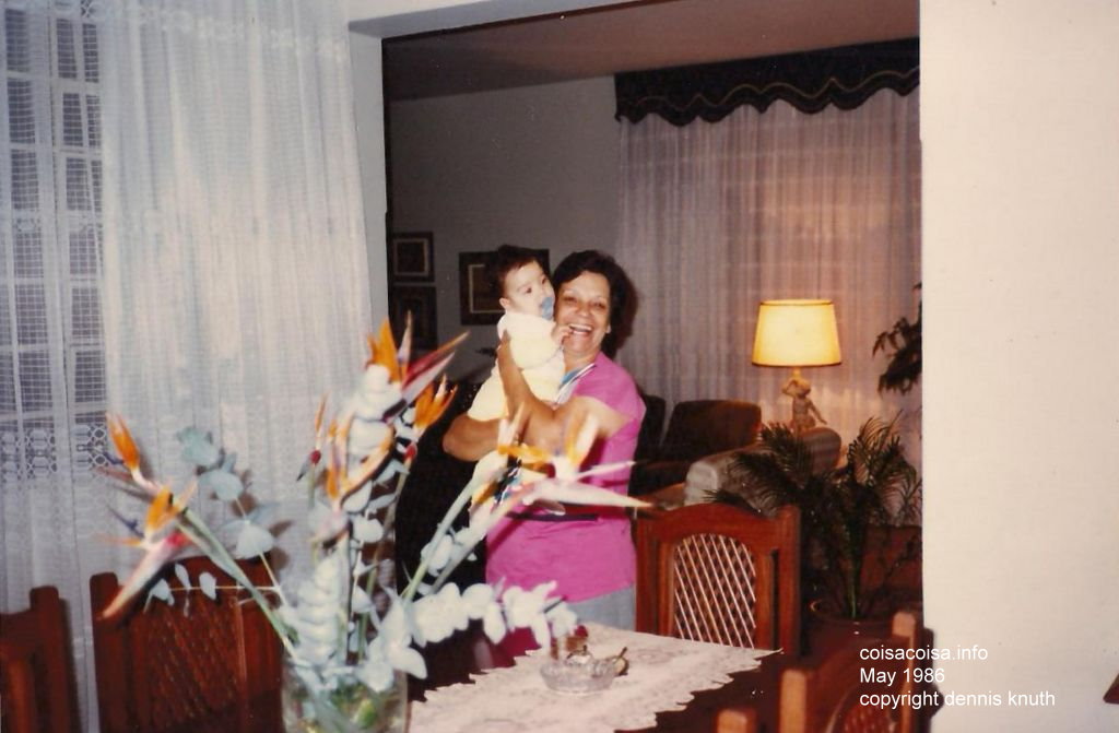 Vicentina and baby Guigui