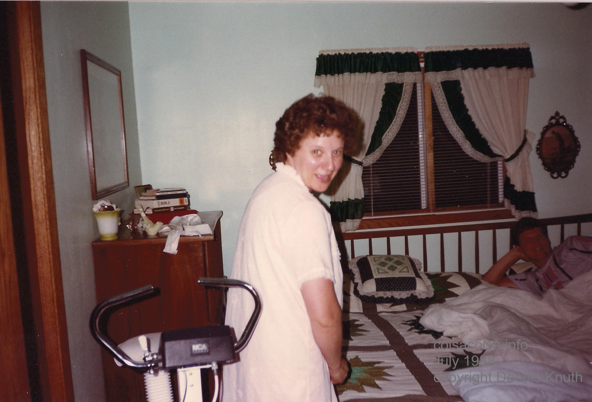 Nancy and her brother Tom Randall