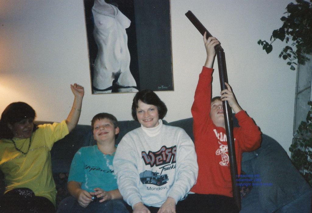 Family from Mondovi Wisconsin and Jackson Heights New York