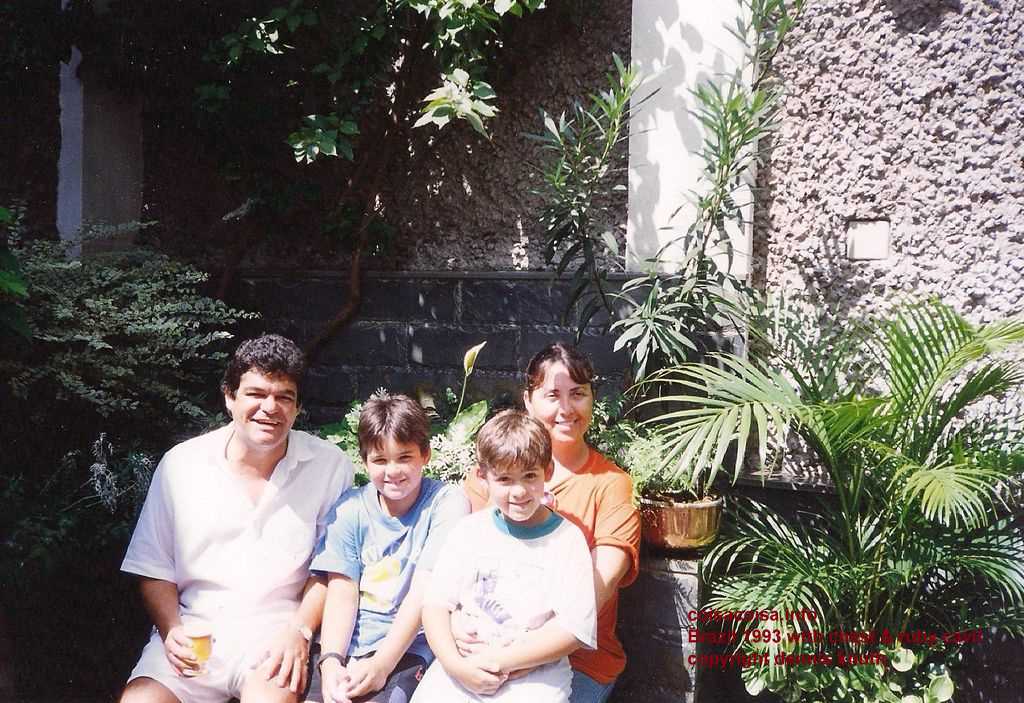 Helder's family in 1993