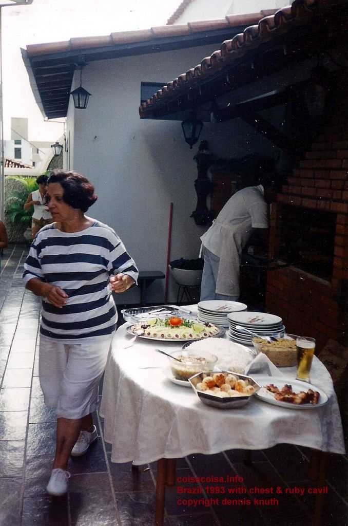 A BBQ with a grill chef at Vicentina's