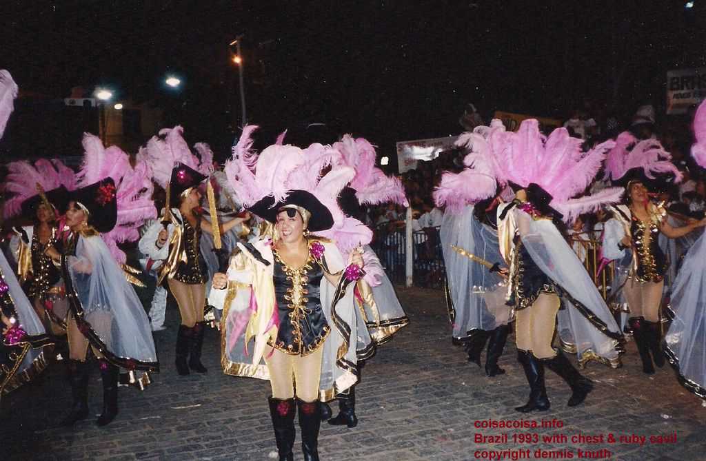 The Carnival Parade in Oliveira