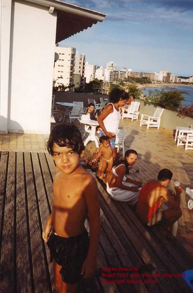 Giugiu at the Guarapari beach