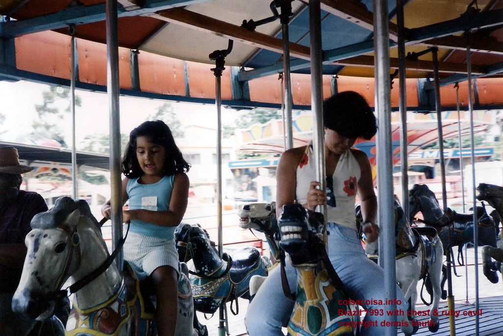 Vivianne with her mother Helenice