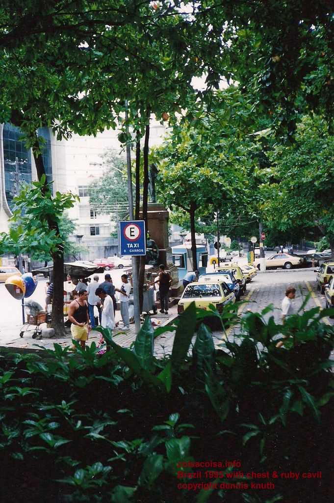 The tropical streets of Rio