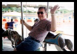 Dennis on the Guarapari merry go round