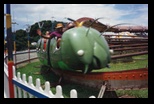 Ruby and Dennis on a Centipede Roller Coaster