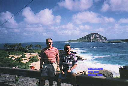 Dennis Knuth and Helton at China Hat