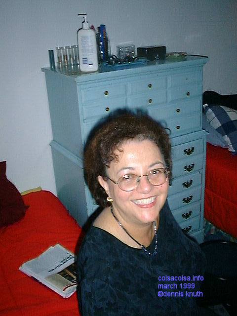 Janine Vitale Lucas in the bedroom