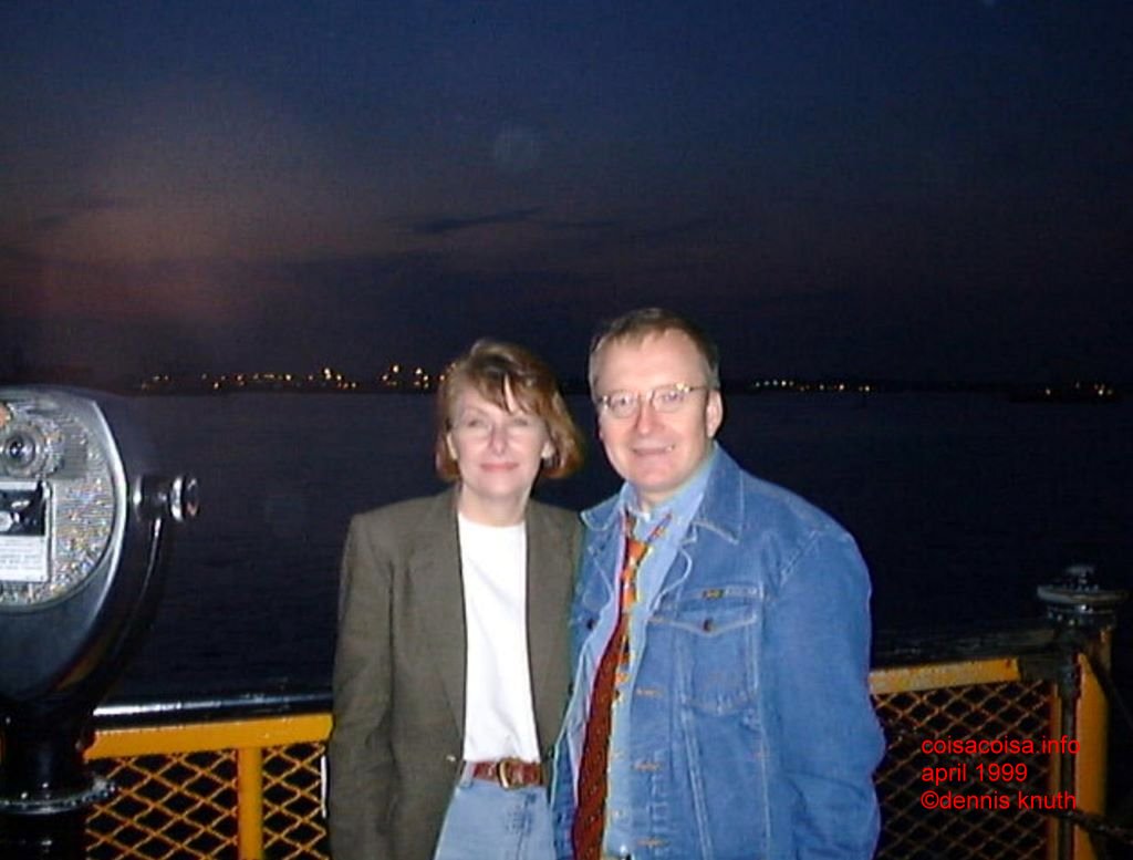 Dennis and Pat at South Ferry