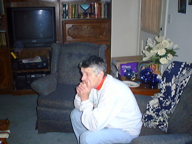 Emogene Grams Thinking at Elvera and Don's