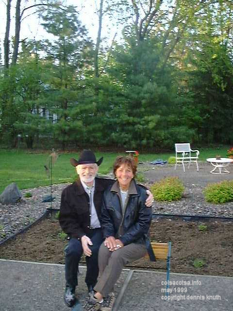 Jeanette Grams Ayres and Vern Bundy on Pine Place