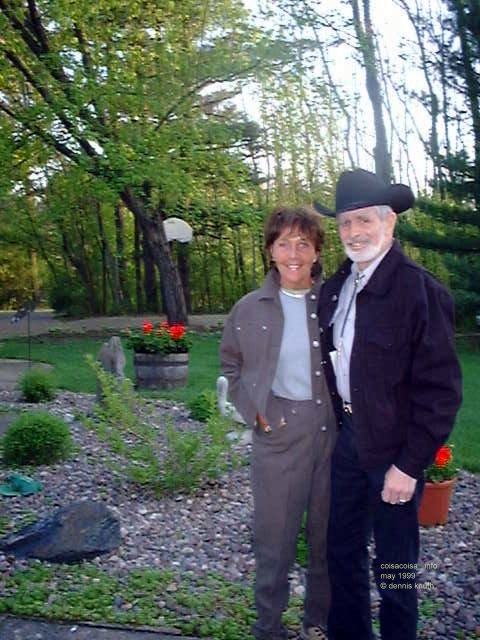 Great photo of Jeanette Ayres and and Vern Bunday