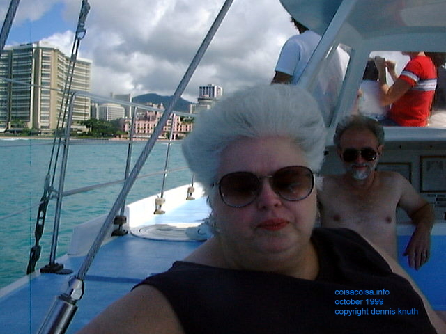 Windblown Gloria in Hawaii 1999