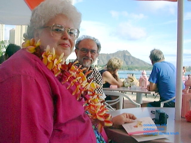 Erv and Glowg at Diamond Head