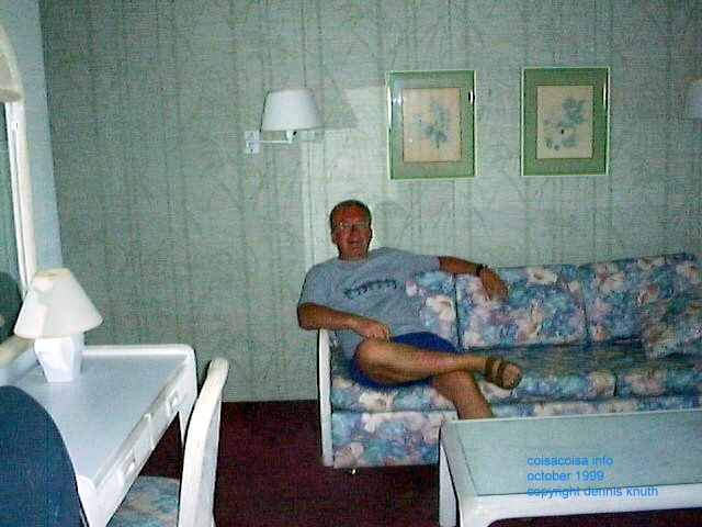 Red faced from sunburn