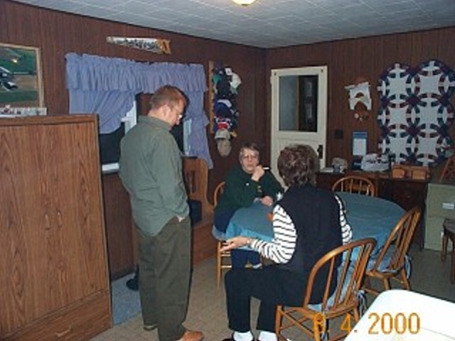 Old house entrance on the Durand Farm
