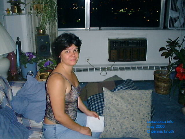 Helenice at Elmhurst befoe leaving for Roses'